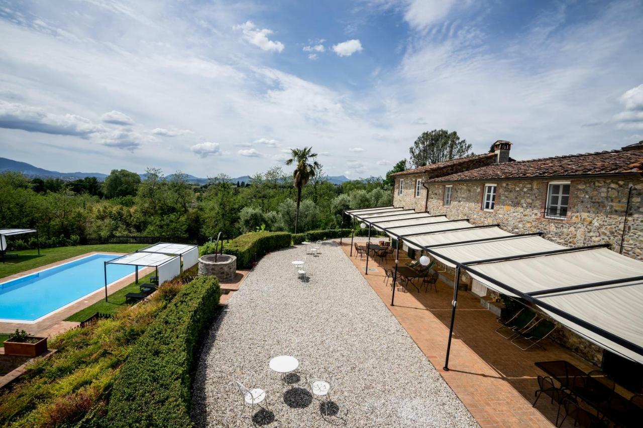 Accogliente Alloggio Con Vista E Piscina Lucca Exteriör bild